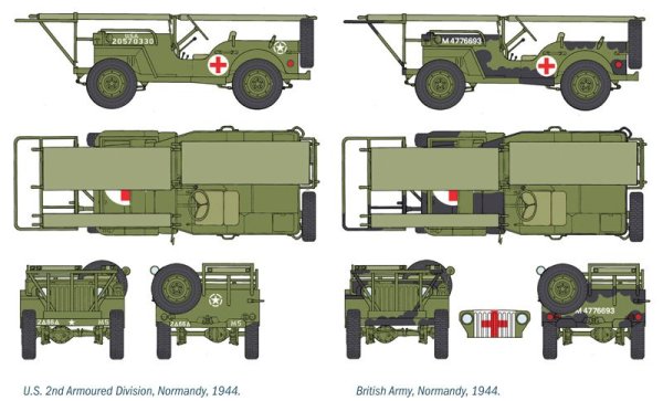 1/4 ton. 4x4 AMBULANCE JEEP