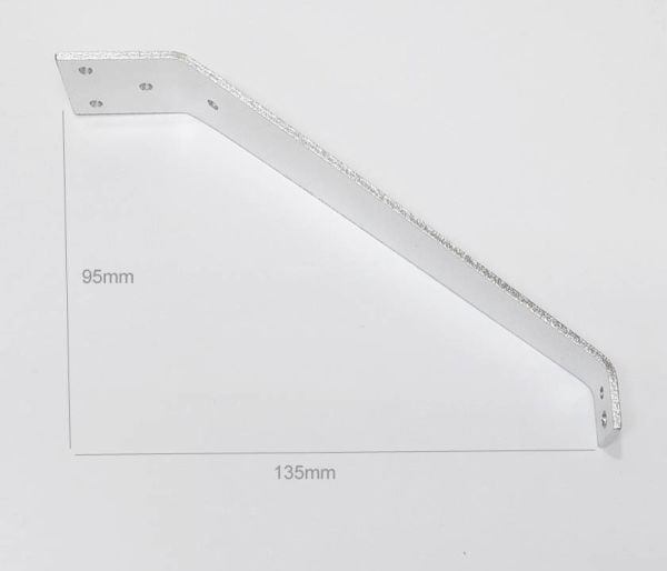 Uçak Alüminyum İniş Takımı L170mm H95mm 53gr