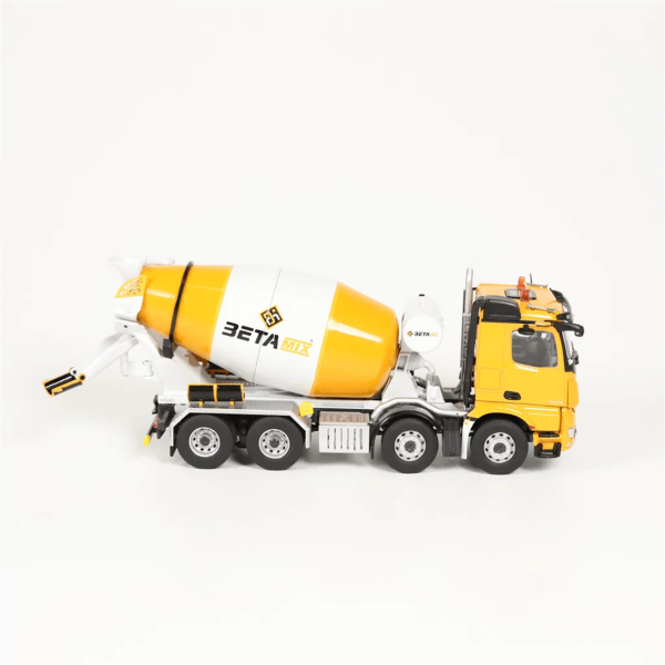 NZG 1078 1/50 Ölçek, Mercedes-Benz Arocs 8x4 Beton Mikseri (Betamix), Sergilemeye Hazır Metal Model