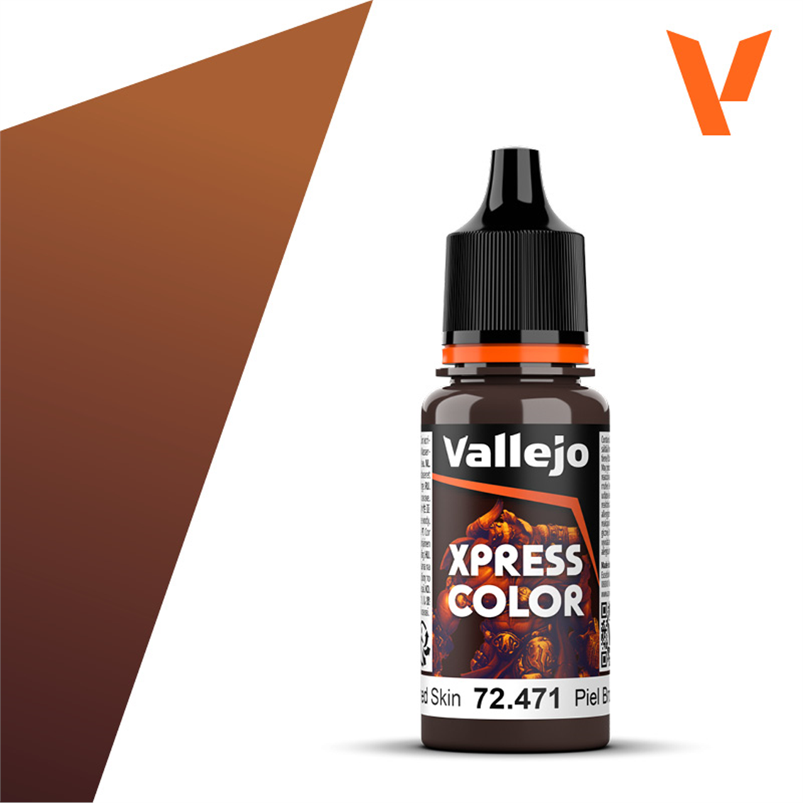 Vallejo 72471 18 ml. Tanned Skin, Xpress Game Color Serisi Model Boyası