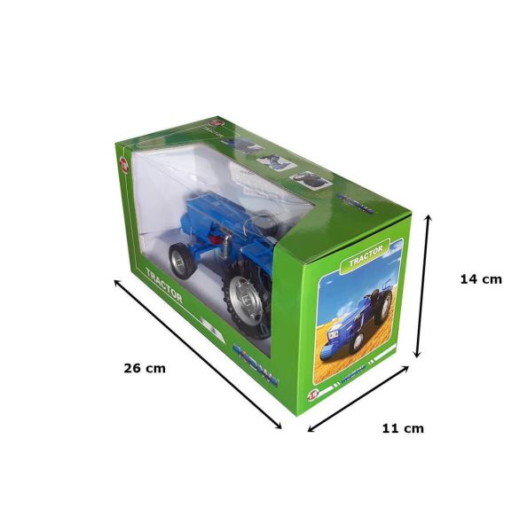 Kaidiwei 691011 1/18 Ölçek, Tractor-Mavi
