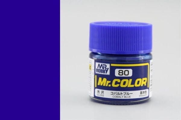 Mr.Hobby C-080 10 ml. Cobald Blue, Mr.Color Serisi Model Boyası