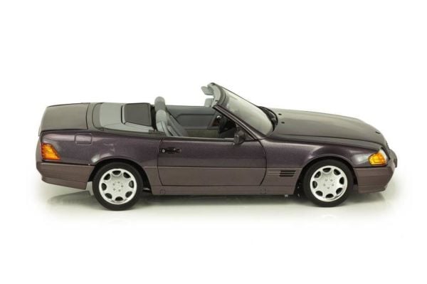 Norev B66040655 1/18 Ölçek, Mercedes Benz 500 SL (R129) Roadster 1989-1995, Bornit Metallic,  Sergilemeye Hazır Metal Araba Mod
