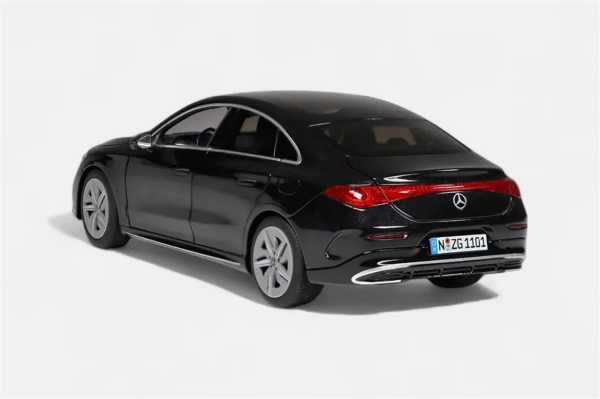 NZG 1102/51 1/18 Ölçek, Mercedes-Benz C-Class W206 Araba, Kosmos Siyah, Sergilemeye Hazır Metal Model