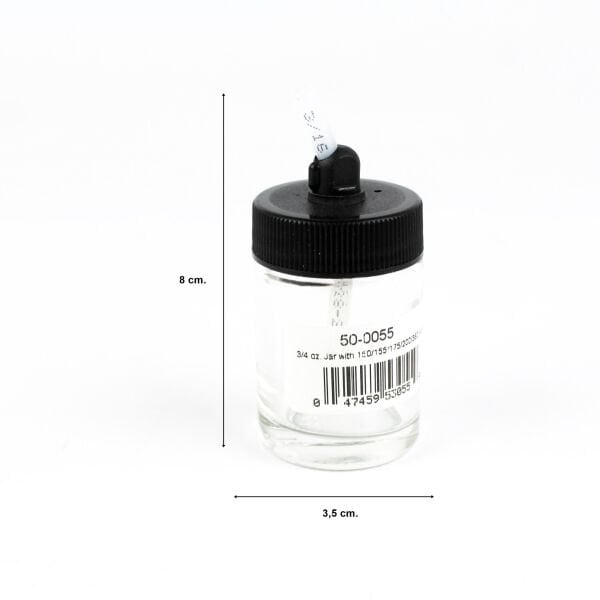 Badger 50-0055 100 ml. Adaptörlü Cam Şişe