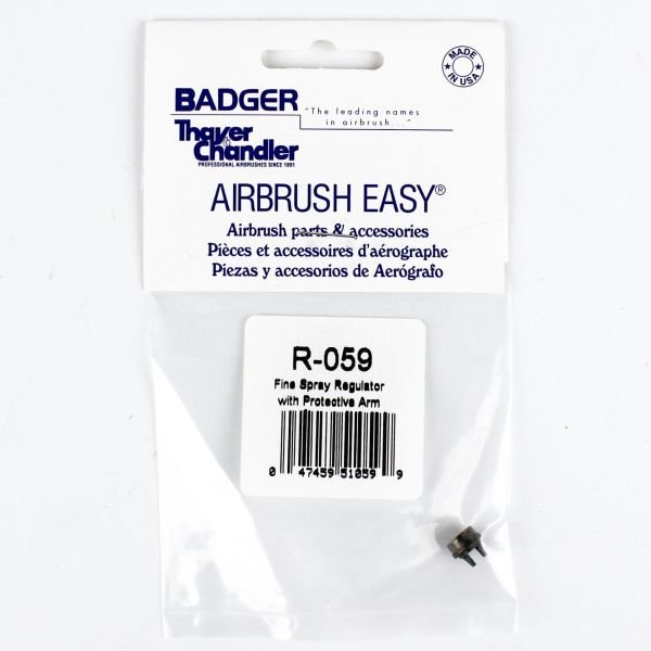Badger R059 Fine Spray Regulator W/Protective Arm