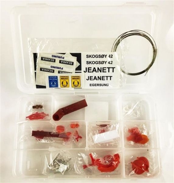 Türk Model 1/25 6010400 M/S Jeanett İskandinav Balıkçı Teknesi, R/C Dönüşebilir, 52 cm. Ahşap Model Kiti