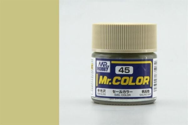 Mr.Hobby C-045 10 ml. Sail Color, Mr.Color Serisi Model Boyası
