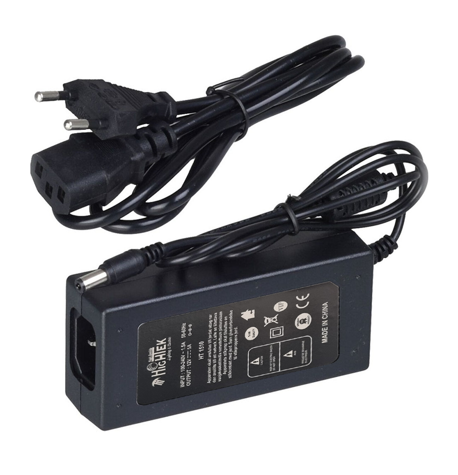 Power Supply 12V 5A Adaptör 60W Güç Kaynağı
