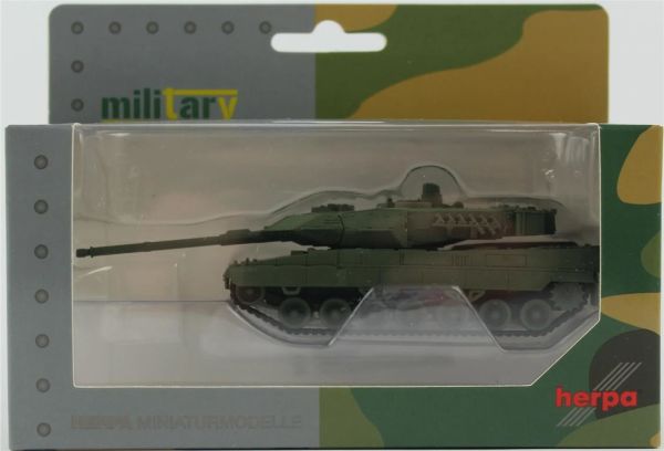 Herpa 746182 1/87 Ölçek, Leopard 2A7 Tank, Sergilemeye Hazır Model Araç