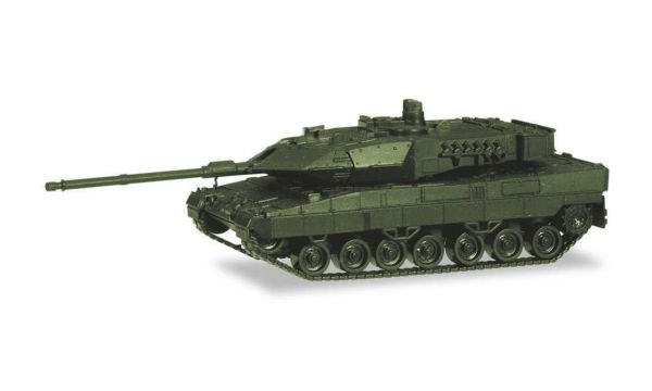 Herpa 746182 1/87 Ölçek, Leopard 2A7 Tank, Sergilemeye Hazır Model Araç