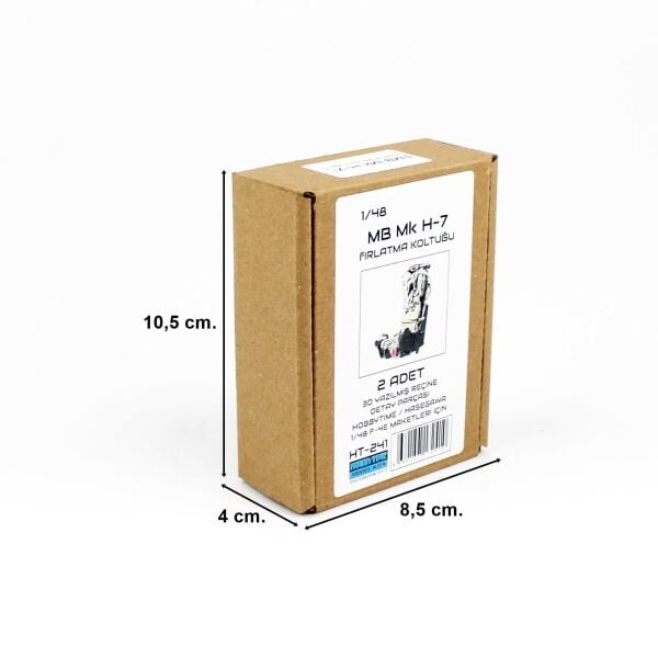 Hobbytime 241 1/48 Ölçek, MB Mk. H-7 Fırlatma Koltuğu, 2 Adet, 3D Yazılmış Reçine Detay Parçası