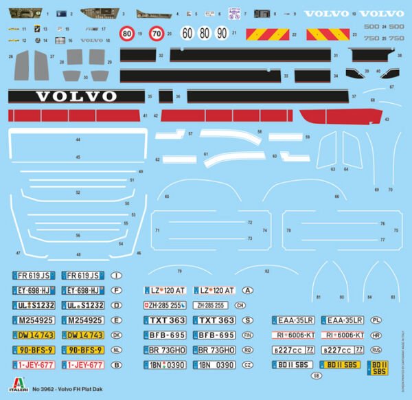 Volvo FH Plat Dak
