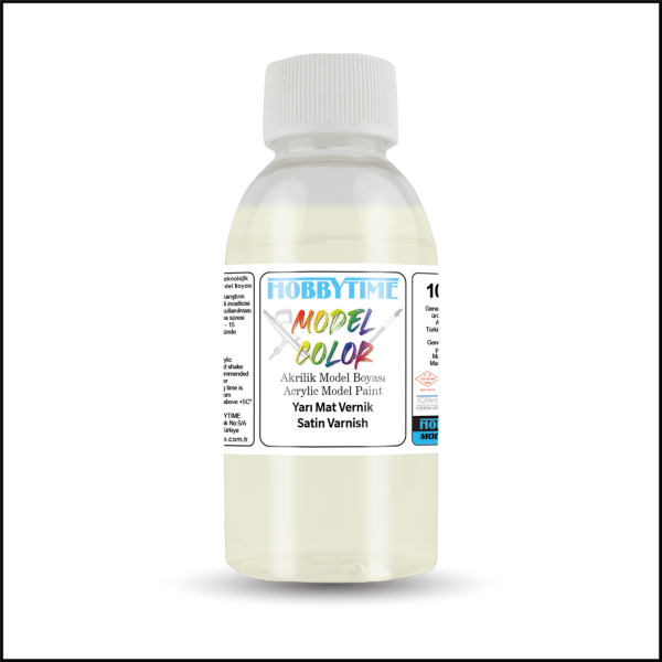 Hobbytime 508 100 ml. Yarı Mat Vernik (Satin Varnish)