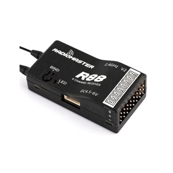 RadioMaster R88 V2 PWM 8-Kanal Alıcı 2.4Ghz
