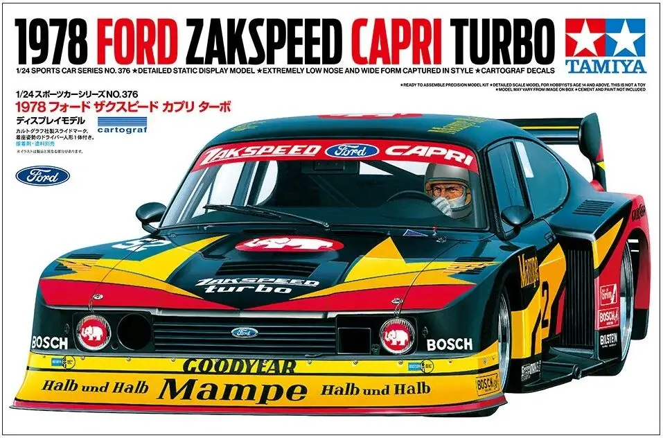 1/24 Ford Zakspeed Capr 1978