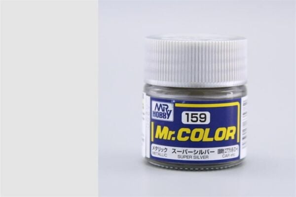 Mr.Hobby C-159 10 ml. Super Silver, Mr.Color Serisi Model Boyası