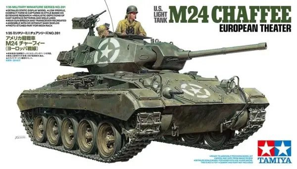 1/35 U.S.Lıght Tank M24 Chaffee Eur.Theate