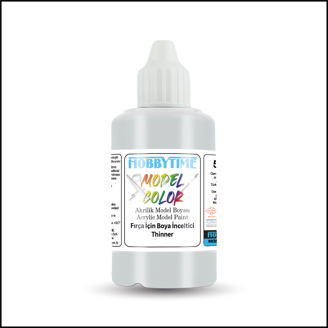 Hobbytime 550 50 ml. Fırça için Boya İnceltici (Thinner)