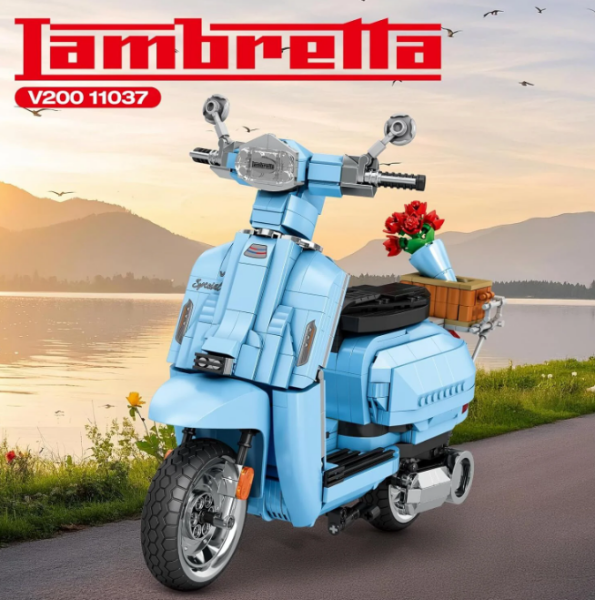 Retro Scooter Lambretta V200