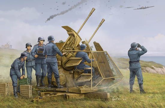 1/35 German 37mm Flak Zwilling