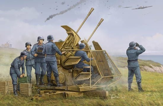 1/35 German 37mm Flak Zwilling