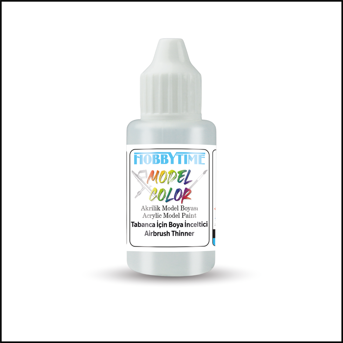 Hobbytime 553 18 ml. Tabanca için Boya İnceltici (Airbrush Thinner)
