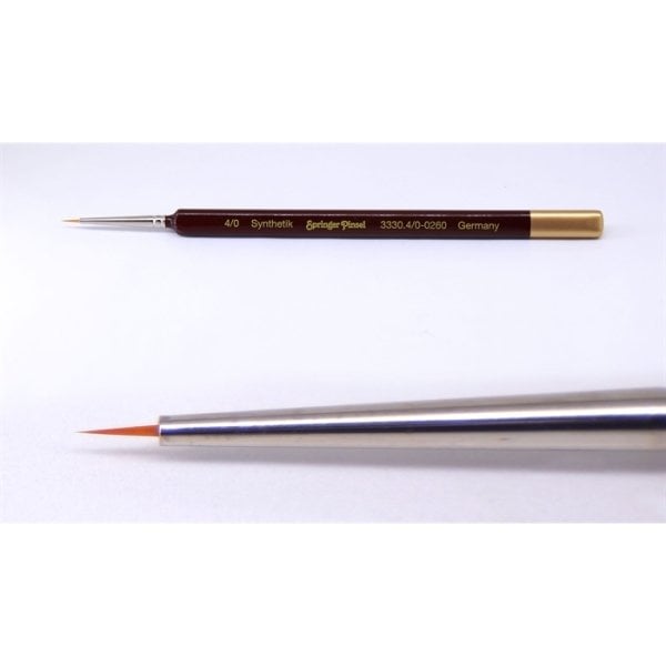 Springer Pinsel Üçgensi Künstler-Aquarellpinsel Sentetik Fırça 4 0