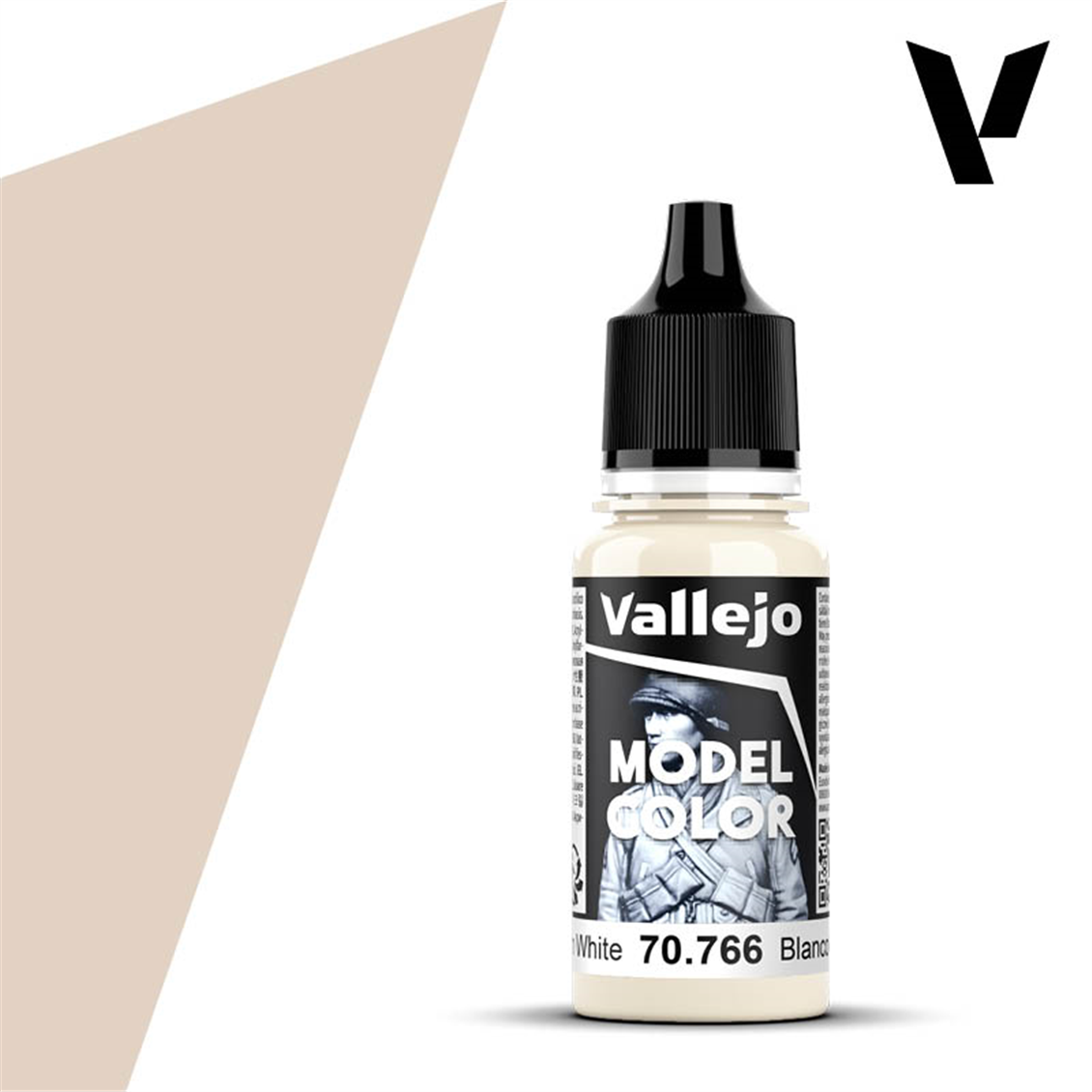 Vallejo 70766 18 ml. (21) Cream White, Model Color Serisi Model Boyası