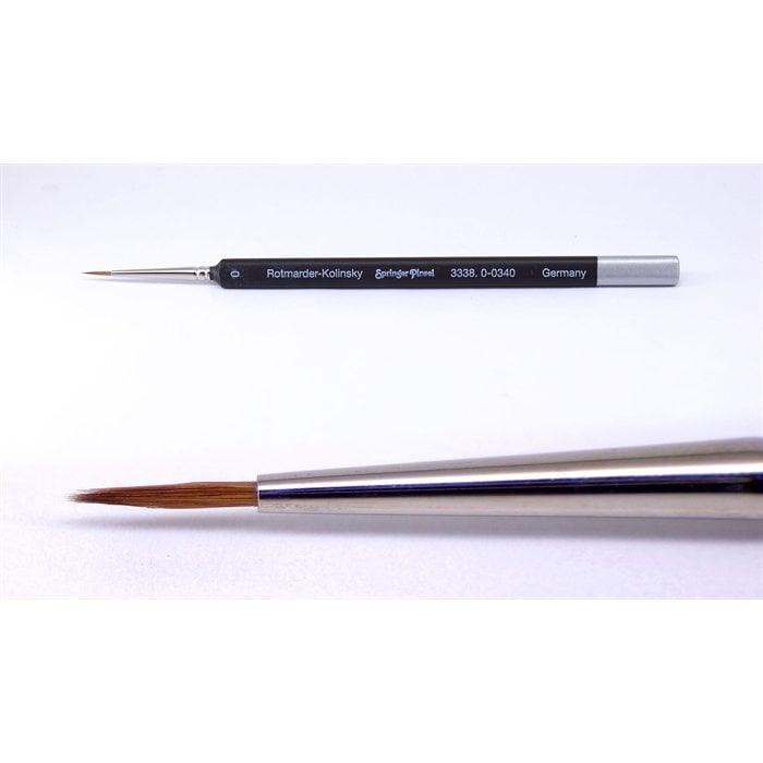 Springer Pinsel Üçgensi Künstler-Aquarellpinsel Kolinsky Fırça 0