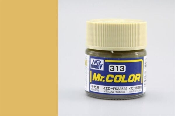 Mr.Hobby C-313 10 ml. Yellow FS33531, Mr.Color Serisi Model Boyası