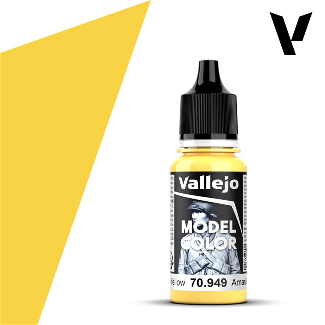 Vallejo 70949 18 ml. (24) Light Yellow-Matt, Model Color Serisi Model Boyası