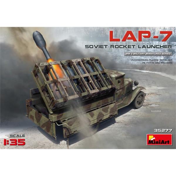 MiniArt Sovyet Roket Fırlatıcı LAP-7