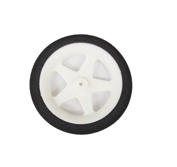 63.5mm S.Hafif Sünger Tekerlek H10mm iç:2mm 6.2gr