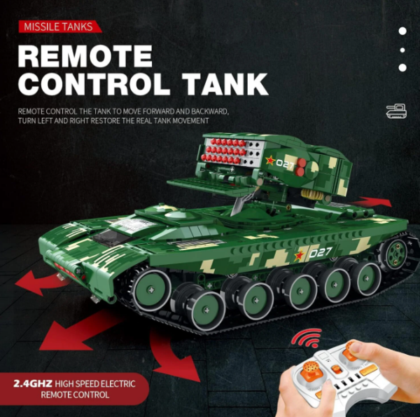 RC Canon Battle Tank
