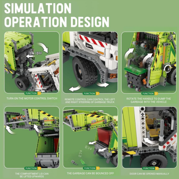 RC Çöp Kamyonu (RC Garbage Truck)