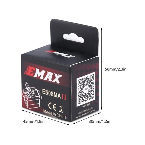 Emax ES08MA II Metal Dişli Analog Mikro Servo 12g (Orjinal)