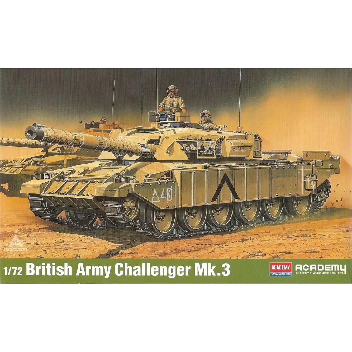 Academy 13426 1/72 British Army Challenger Mk.3 Tankı, Plastik Model Kiti