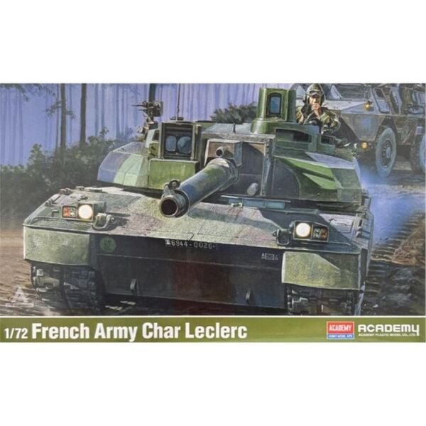 Academy 13427 1/72 French Army Char Leclerc Tankı, Plastik Model Kiti