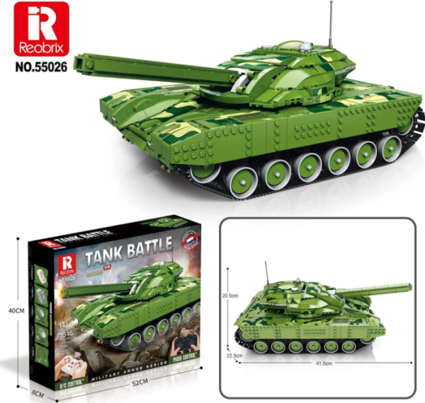 RC Canon Battle Tank