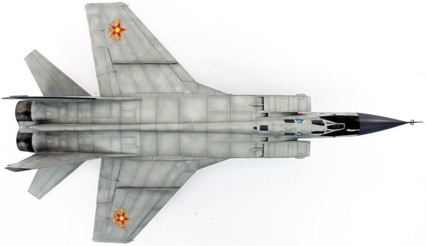 QD161 1/48 Ölçek, Mig-31 Sergilemeye Hazır Plastik Uçak Maketi