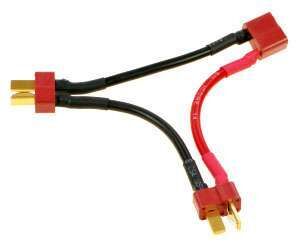 T-Plug Seri Bağlantı Kablosu 14AWG (Deans  Konnektör)
