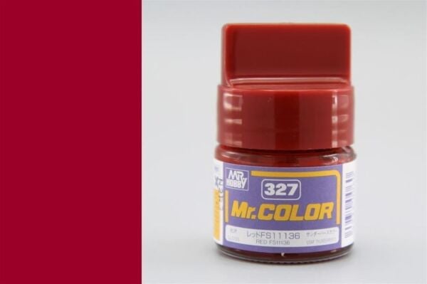 Mr.Hobby C-327 10 ml. Red FS11136, Mr.Color Serisi Model Boyası