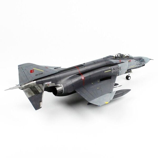 1/48 Ölçek, F-4E 111. FİLO (Kaplanlar), Sergilemeye Hazır Model Uçak