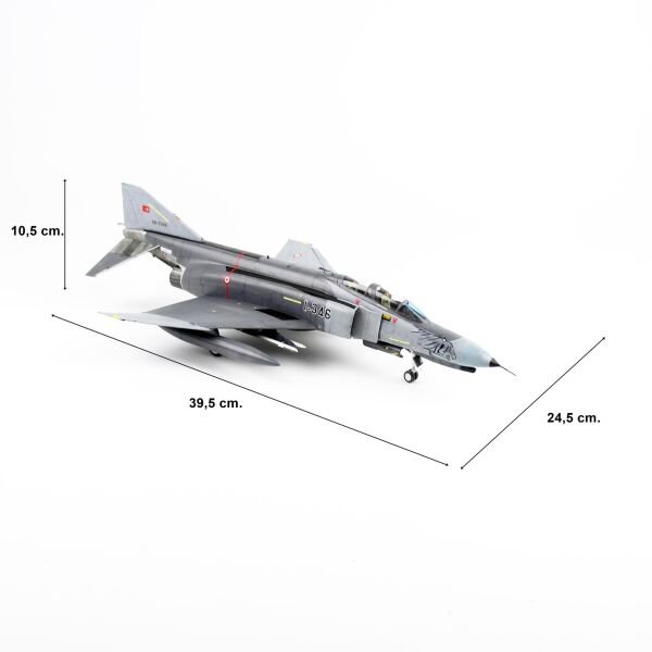 1/48 Ölçek, F-4E 111. FİLO (Kaplanlar), Sergilemeye Hazır Model Uçak