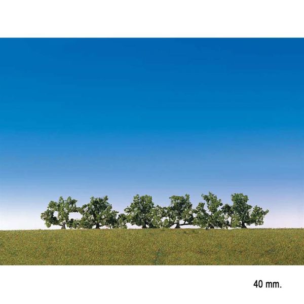 Faller 181478 Beyaz Çiçekli Çalılar, 6 Adet