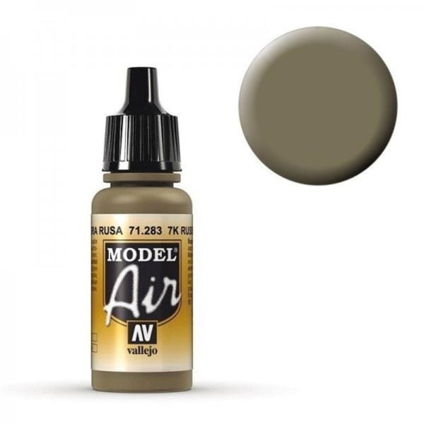 Vallejo 71283 18 ml. 7K Russian Tan, Model Air Serisi Model Boyası