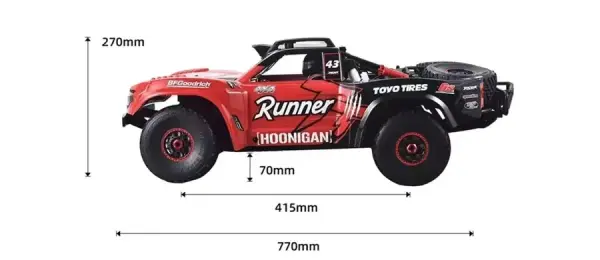 FS Racing Model TT 1/7 8s RC Short Course Truck