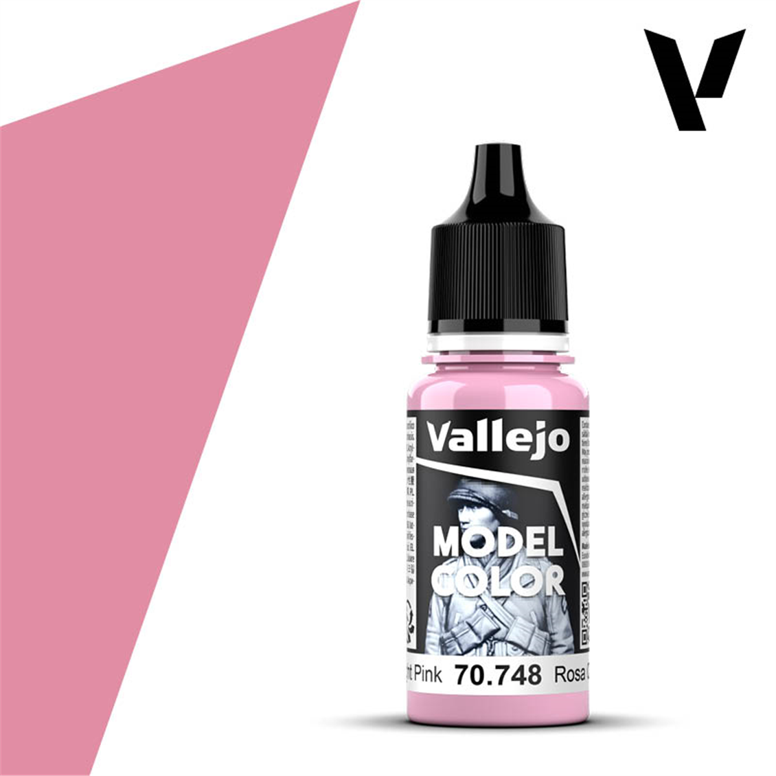 Vallejo 70748 18 ml. (42) Light Pink, Model Color Serisi Model Boyası