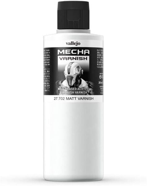 Vallejo 27702 200 ml. Mecha Mat Vernik